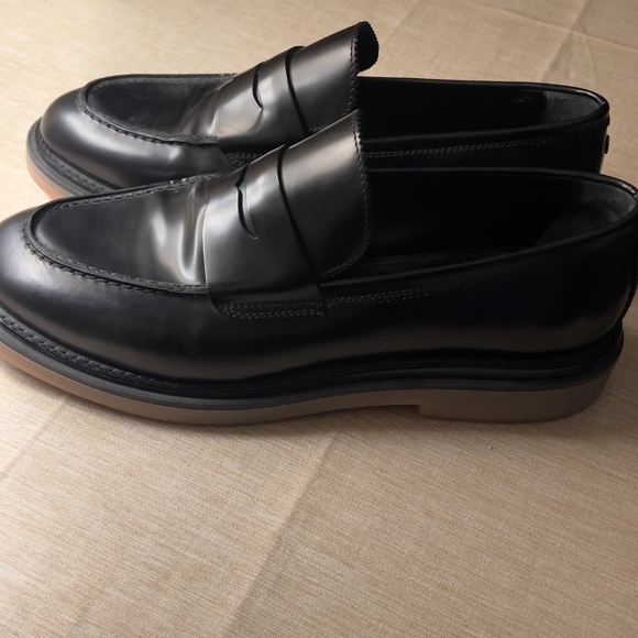 AGL Sirena Black leather loafers - Picture 2 of 5
